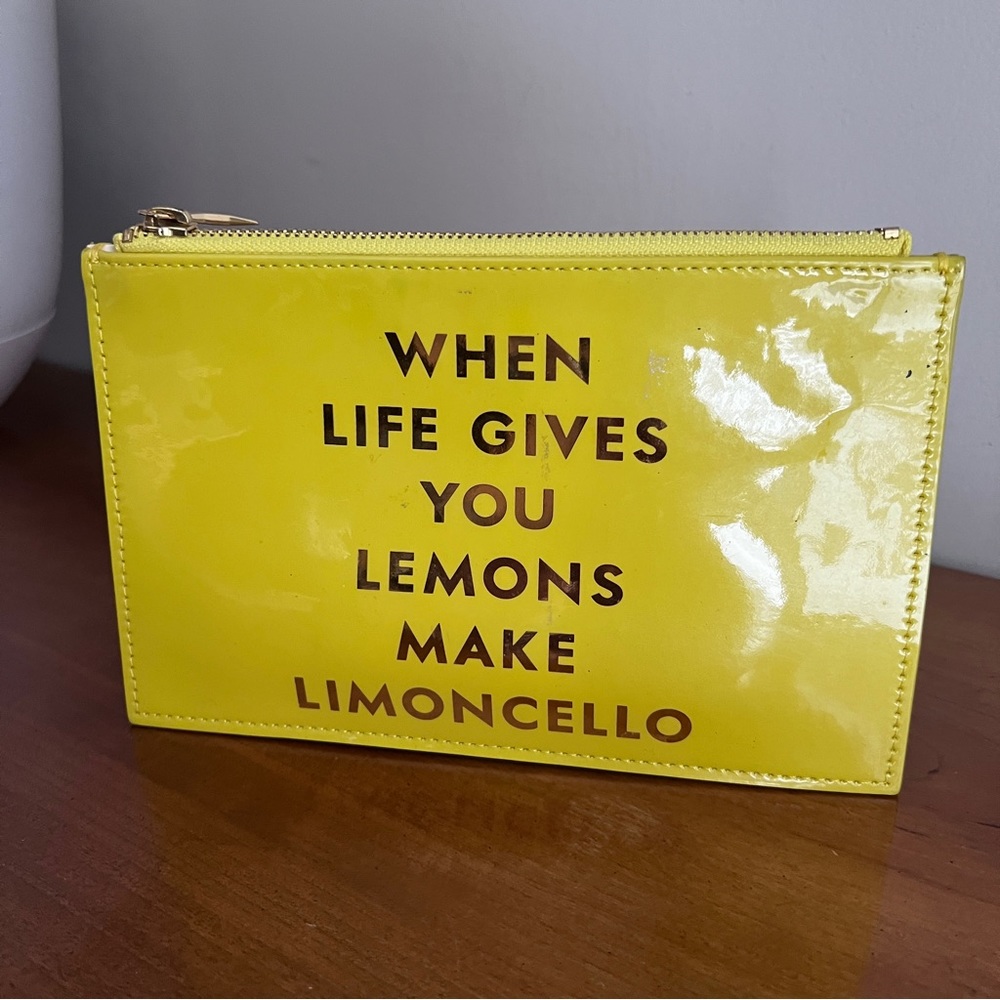 kate spade Yellow Clutch